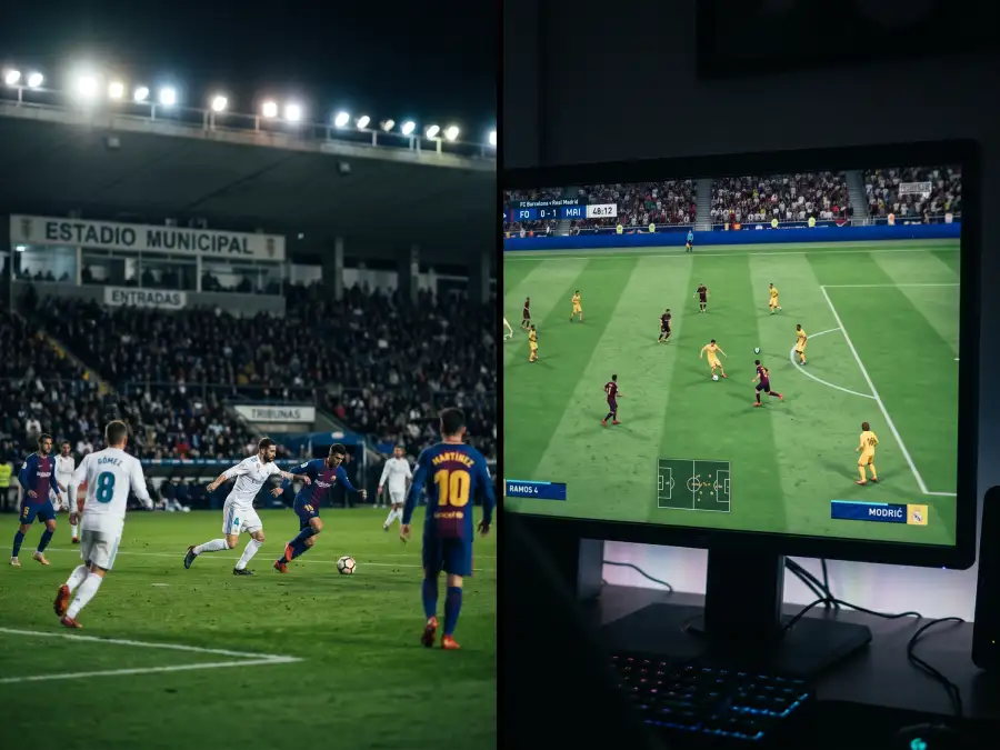 Comparativa entre apuestas deportivas virtuales con RNG y apuestas en deportes reales con jugadores en campo